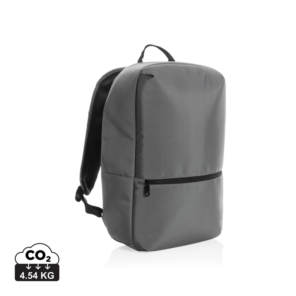 Sac à dos personnalisé pour ordinateur 15,6 pouces Impact antracite et bleu